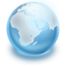 Blue Earth Icon 96x96 png